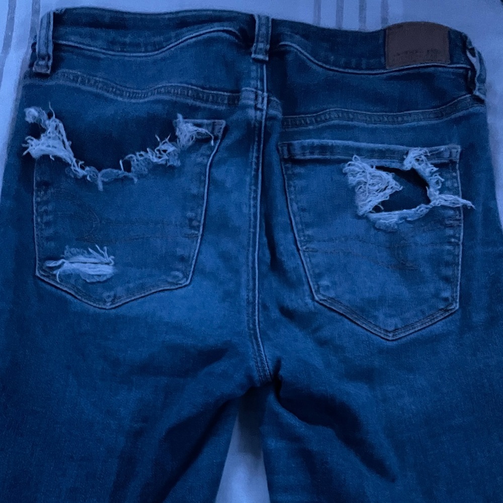 american eagle jean size 6 short